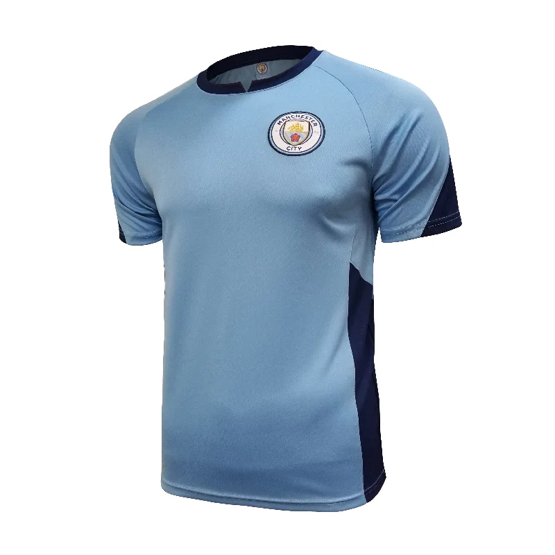 Manchester City F.C. Adult Striker Game Day Shirt Modern Men's 