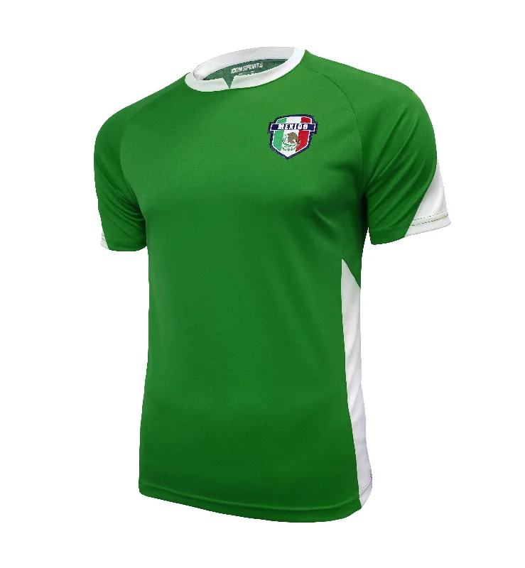 Mexico Adult Striker Game Day Soccer Jersey Artistic Men's Hand