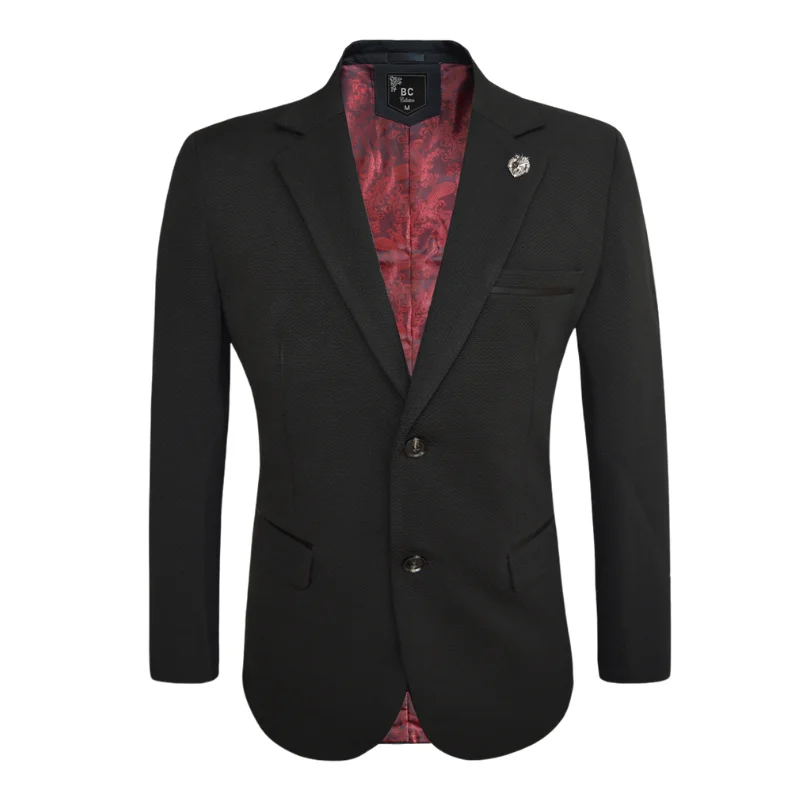 Men's Blazer Black 522 Artistic Men's Avant