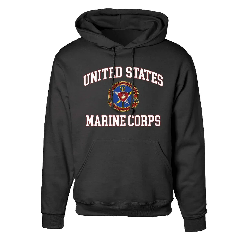 26th Marines Expeditionary USMC Hoodie Stylish Men's Tropical 