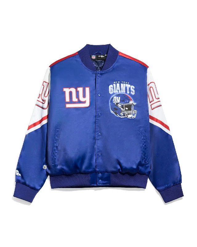 New York Giants Helmet Fanimation Jacket Refined Men's European