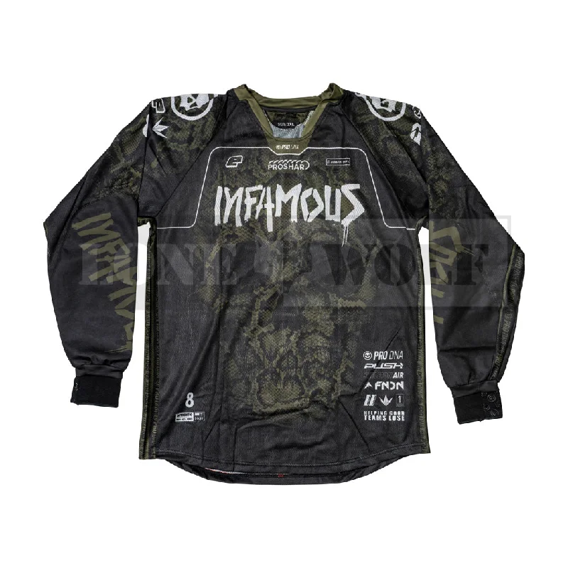 Infamous Python Skull Jersey - Harrison Frye Earthy Men's Hemp