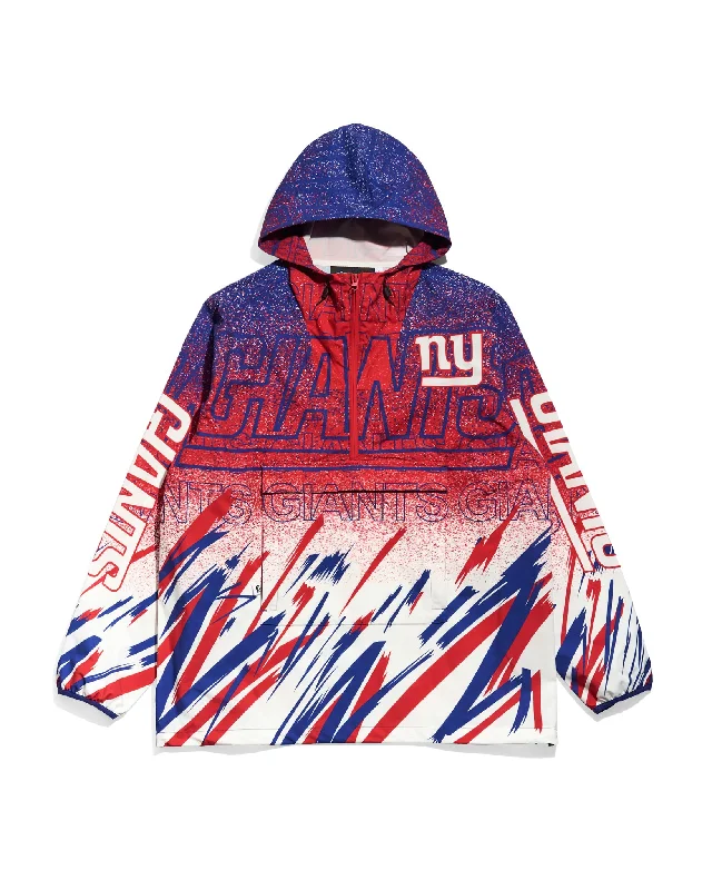 New York Giants Sketch Anorak Jacket Monochromatic All