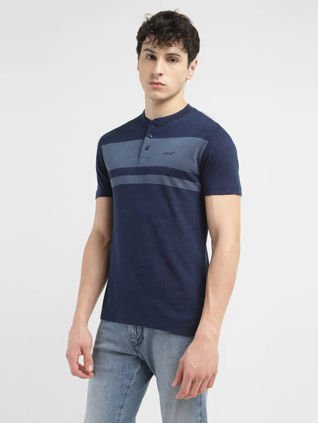 Men's Colorblock Slim Fit T-shirt Sporty Men's Tennis