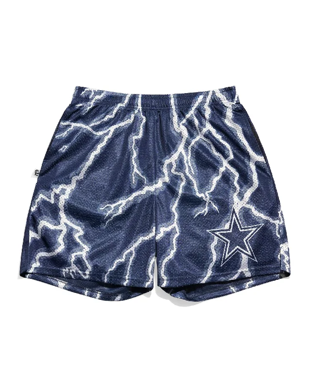 Dallas Cowboys Lightning Retro Shorts Tough Men's Tactical