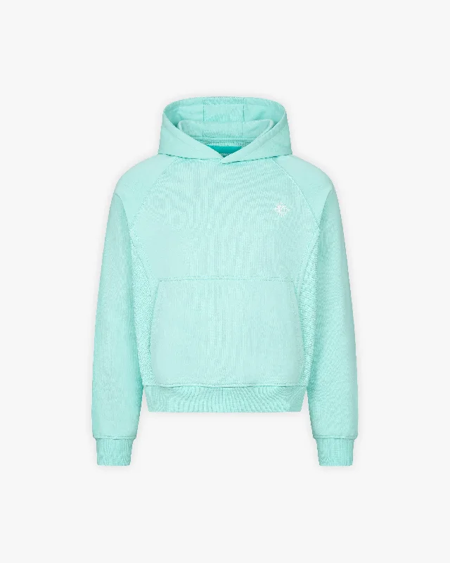 INSIDE OUT HOODIE TURQUOISE Elegant Men's Formal 