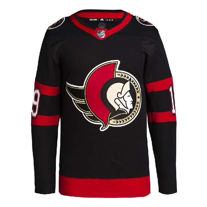 adidas - Men's Ottawa Senators Authentic Drake Batherson Home Jersey (IA7818) Bold Men's Statement