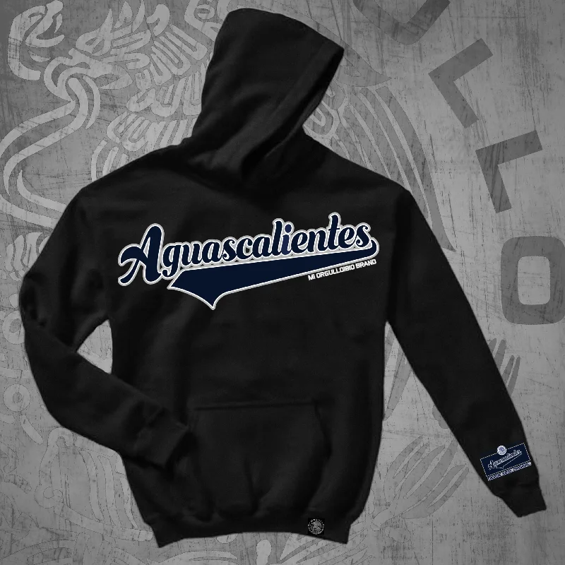 AGUASCALIENTES BLACK HOODIE Earthy Men's Sustainable 