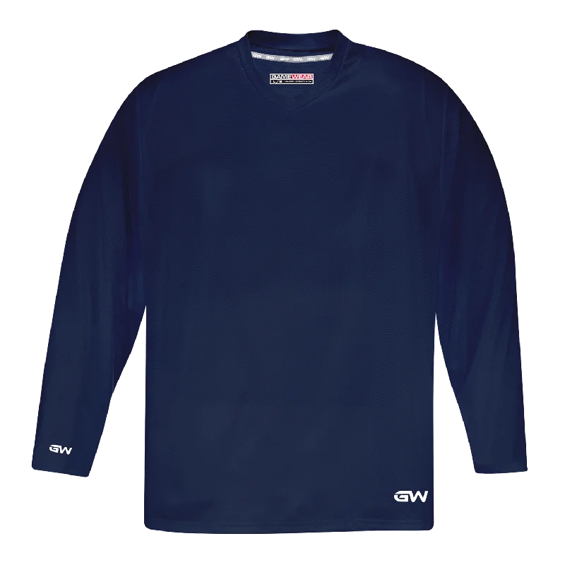 GameWear GW5500 ProLite Series Junior Hockey Practice Jersey - Navy Relaxed Men's Beach