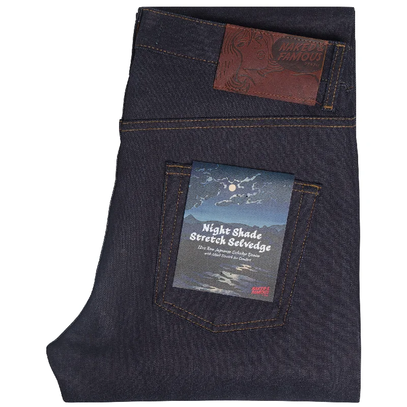 Easy Guy - Nightshade Stretch Selvedge Refined Men's Hand