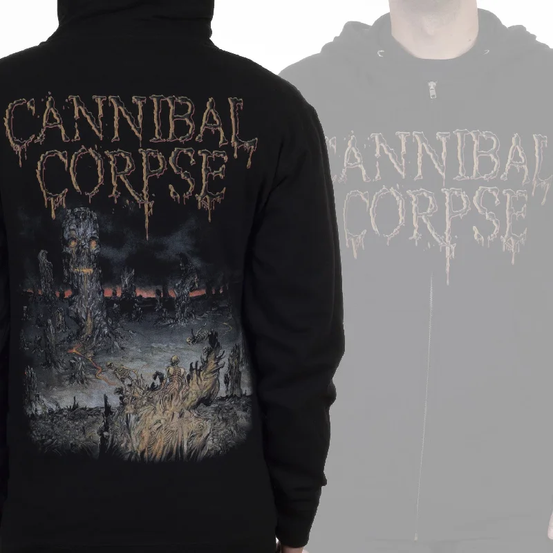 Cannibal Corpse "A Skeletal Domain" Zip Hoodie Dapper Men's Bow