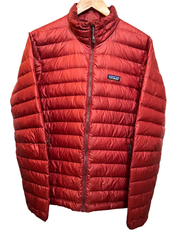 Patagonia Mens Red Lightweight Puffer (Size M) Cozy Men's Sherpa