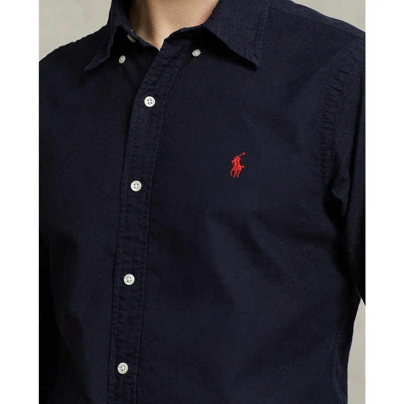 Polo Ralph Lauren - Oxford Shirt - Dark Navy Dapper Men's 1920S