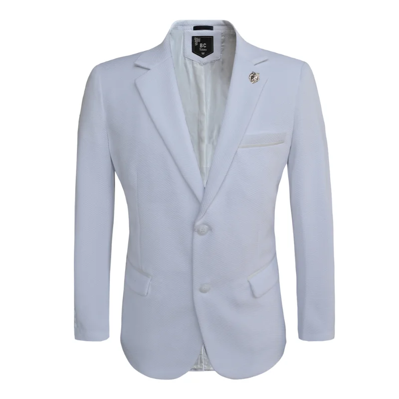 Men's Blazer White 522 Bold Men's Statement