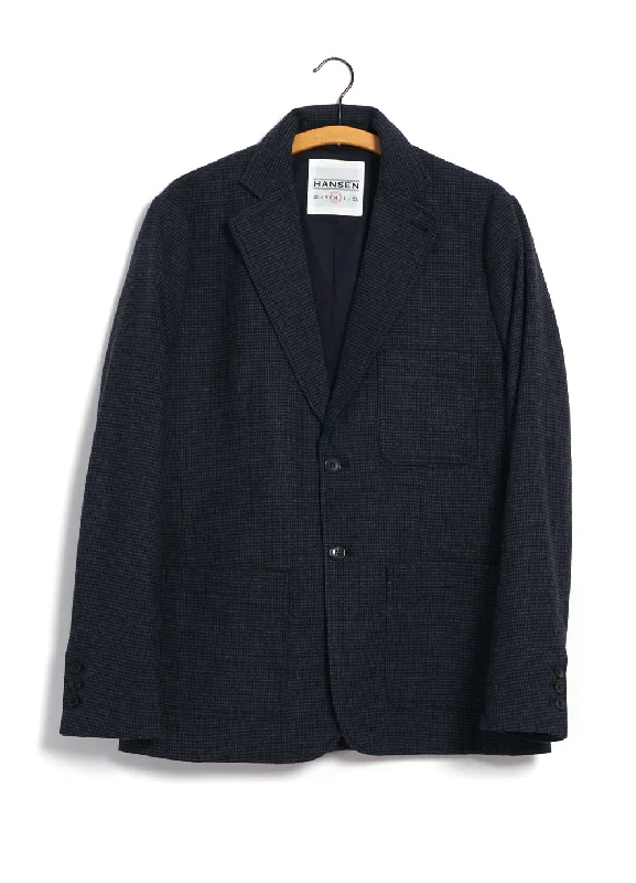 CHRIS | Classic Two Button Blazer | Midnight Modern Men's 