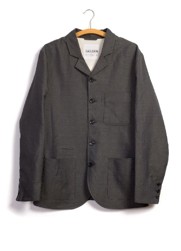 ANKER | Casual Five Button Blazer | Khaki Laid