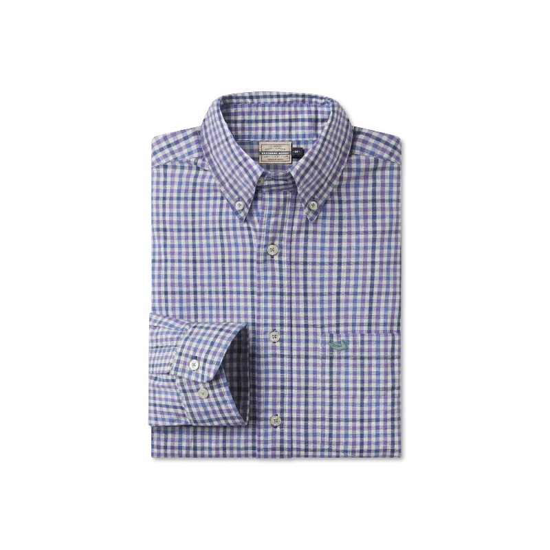 Cashiers Washed Gingham Dress Shirt Bohemian Men's Free