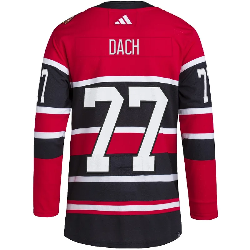 Kirby Dach Chicago Blackhawks NHL Adidas Authentic Reverse Retro Jersey Masculine Men's 