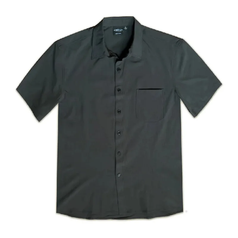 All American Clothing Co. - Men's Short Sleeve Dress Shirt with Pocket Trendy Men's Scandinavian