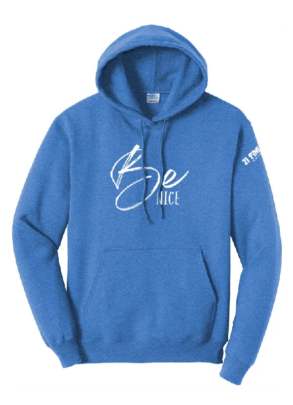 Be Nice Hoodie Elegant Men's Formal 