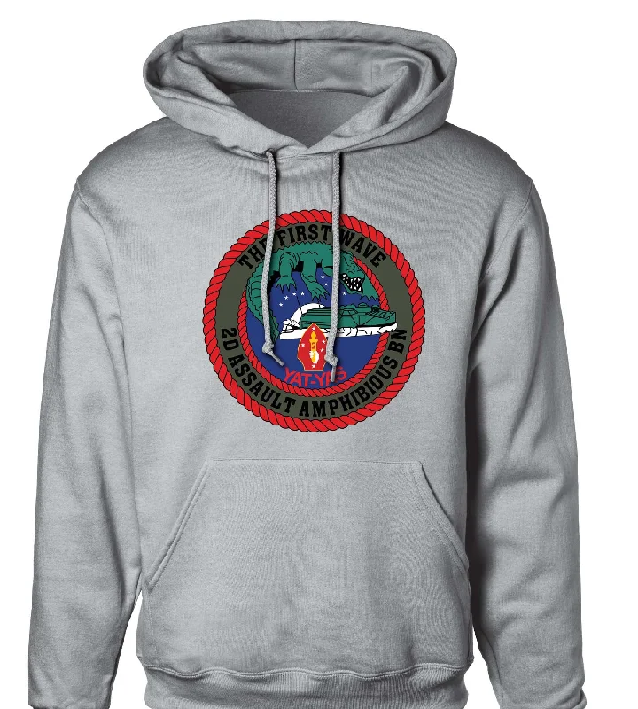 2nd Assualt Amphibious Battalion Hoodie Artistic Men's Hand