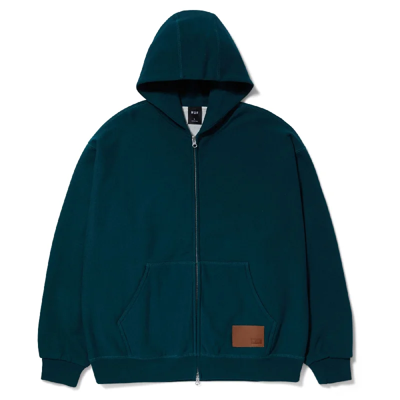 Huf Carrington Thermal Lined Zip Hoodie Sycamore Lumberjack