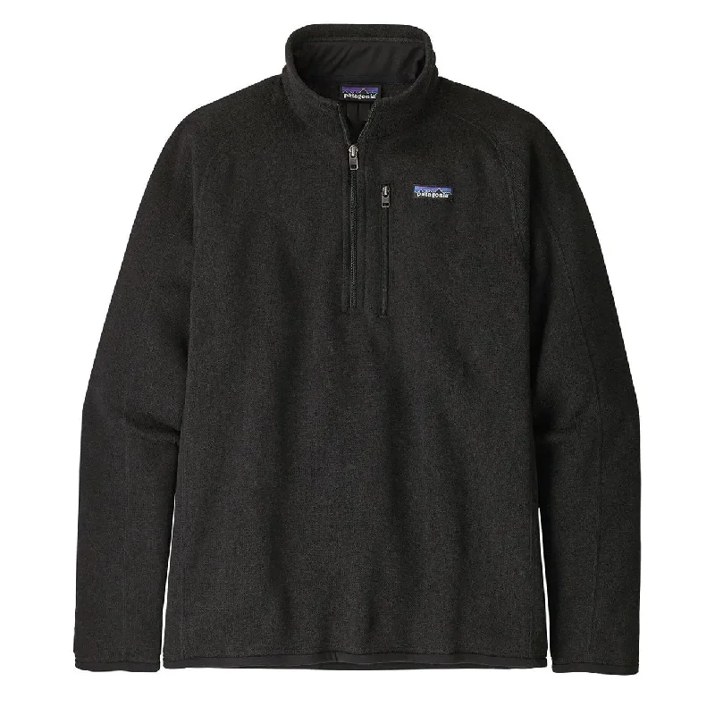 Patagonia Better Sweater 1/4 Zip Fleece Black Modern Men's Tech