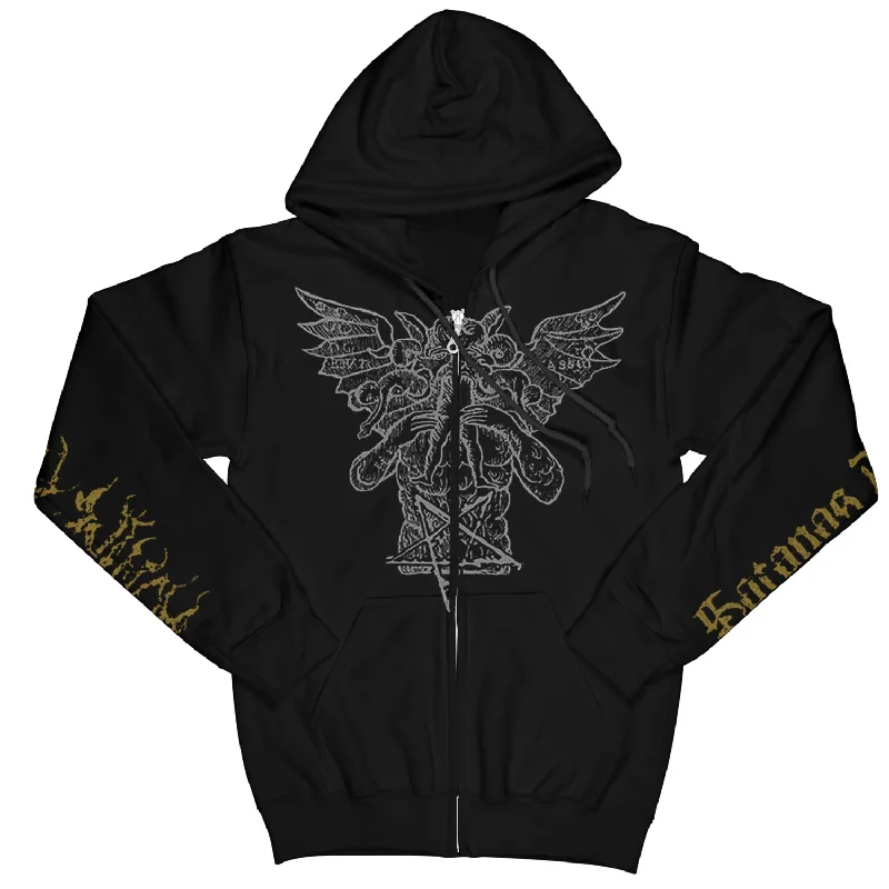 Rotting Christ "Satanas Tedeum" Zip Hoodie Relaxed Men's Beach