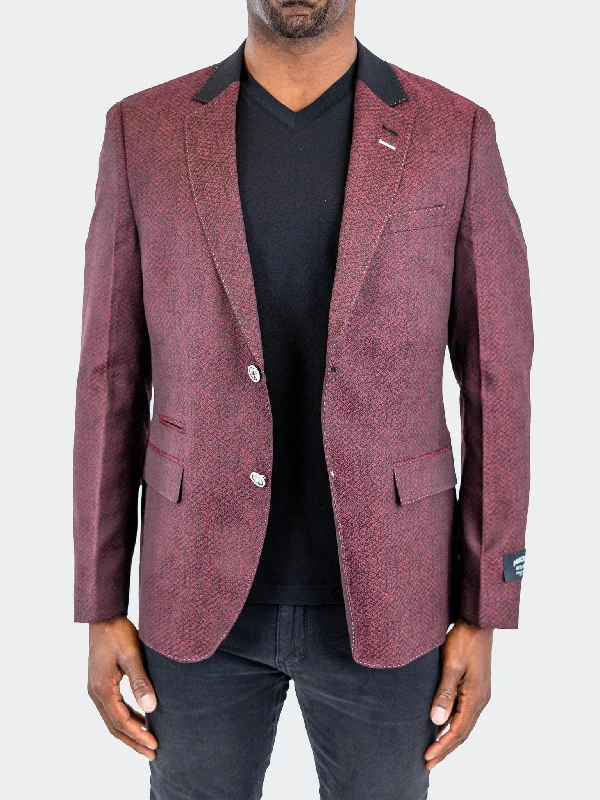 Blazer Socrate Evo Huli Red Luxurious Men's High