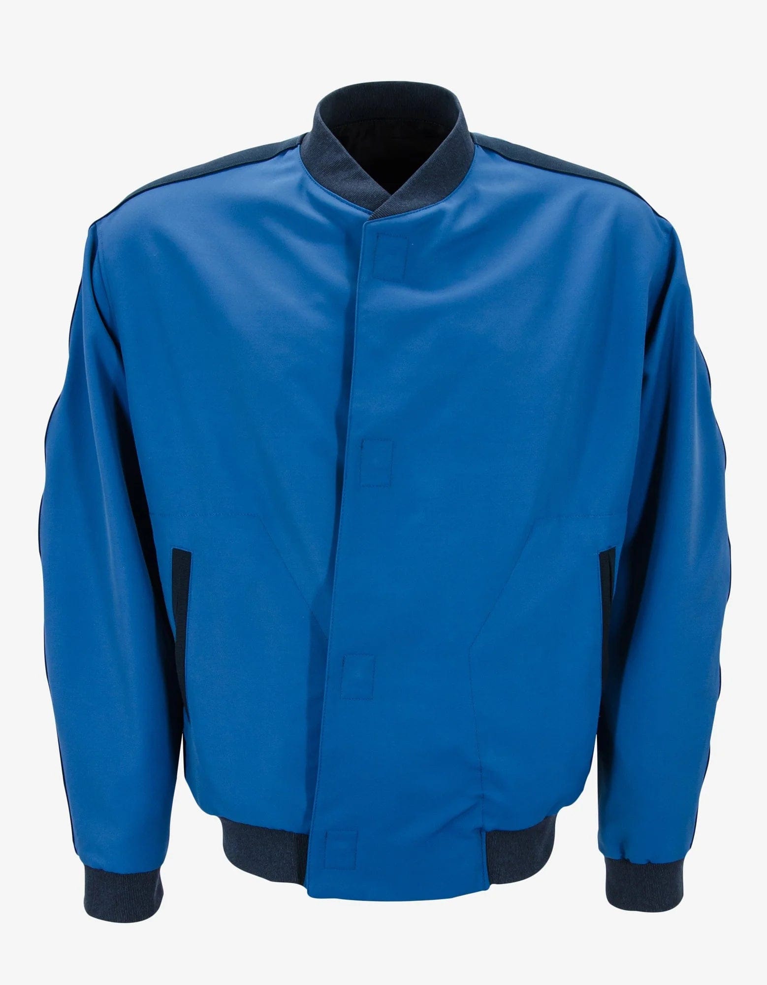 Balenciaga Electric Blue Bomber Jacket Dynamic Men's Glow