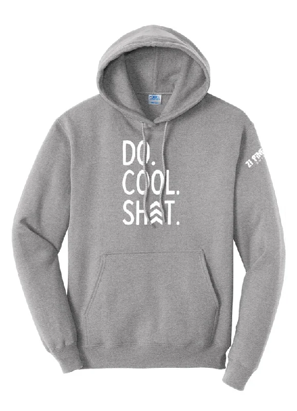 Do Cool Shit Hoodie Trendy Men's Scandinavian