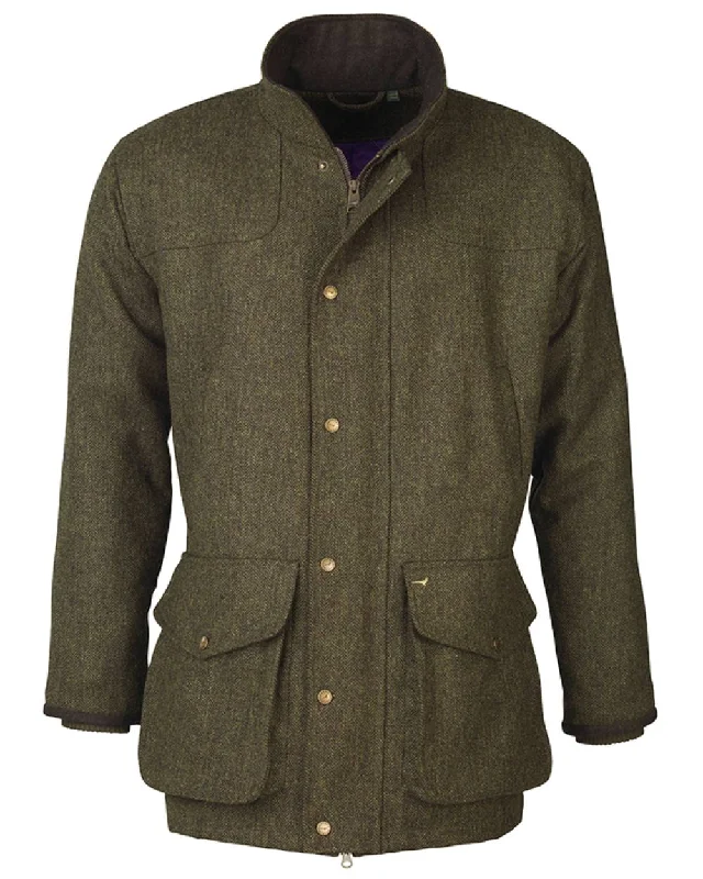 Laksen Kirkton Cortham Tweed Coat with CTX Monochromatic Office Style