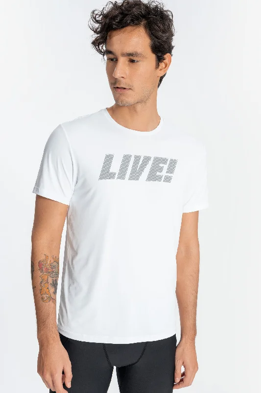 LIVE! Co² T-Shirt Elegant Men's Cashmere