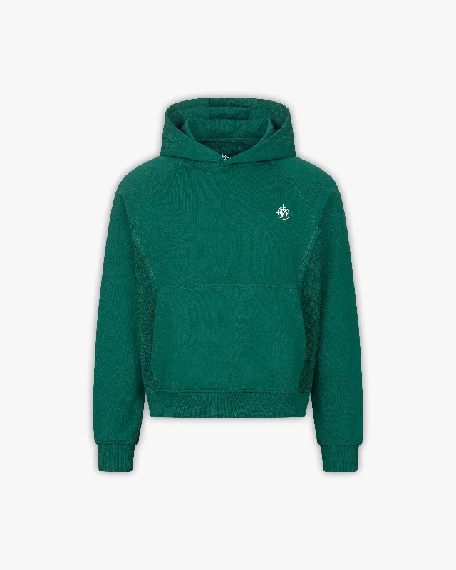 INSIDE OUT HOODIE FORREST GREEN Trendy Men's Bucket