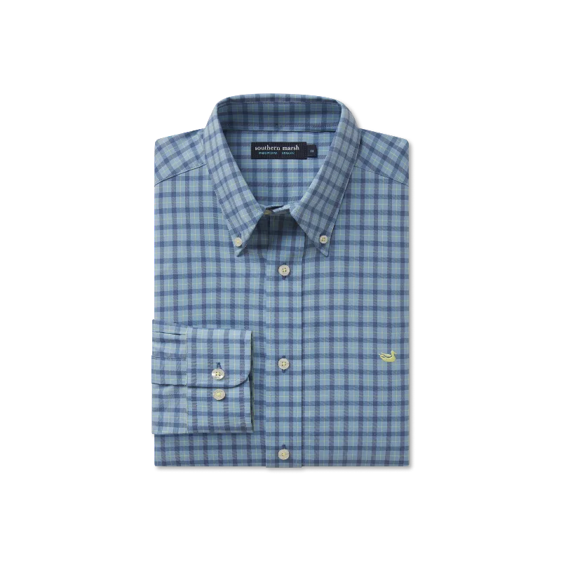 Idlewild Performance Gingham Dress Shirt Modern Men's Tech