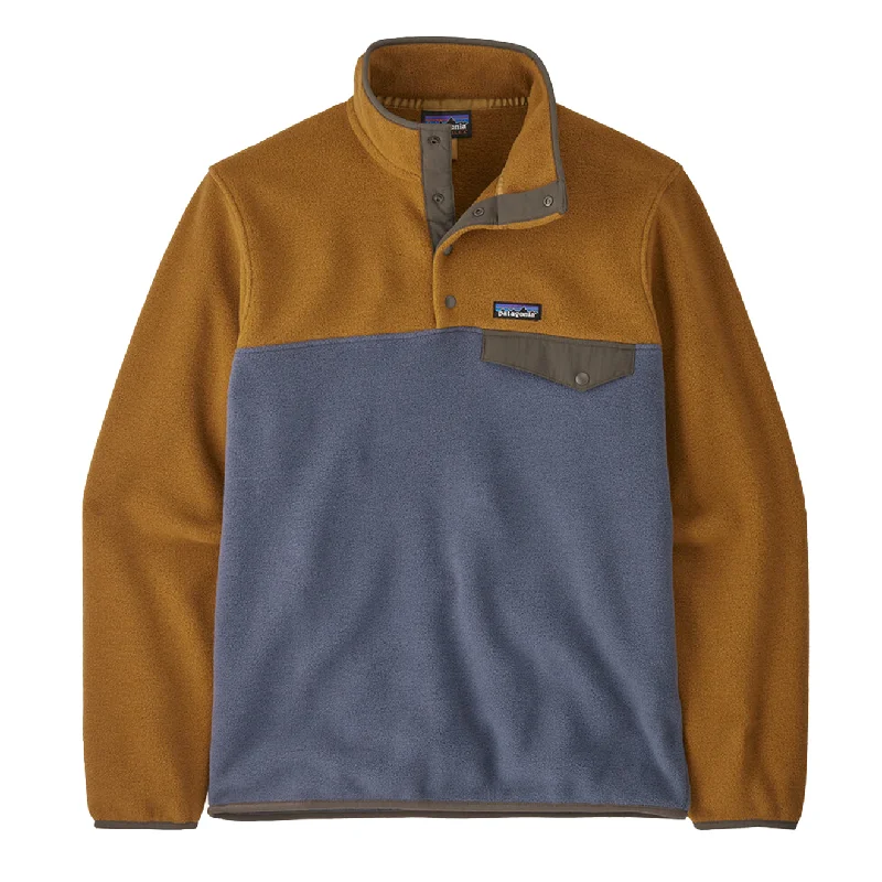 Patagonia Lightweight Synch Snap-T Pullover Shelter Brown Cool Men's Skate