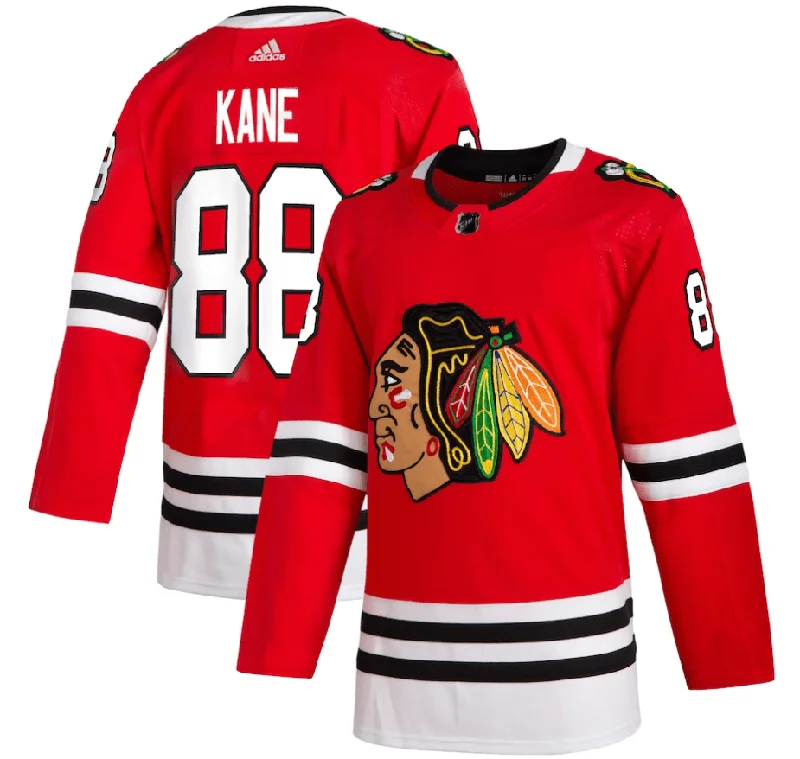 Chicago Blackhawks Patrick Kane adidas Home Authentic Player Jersey Red Sophisticated Men's French