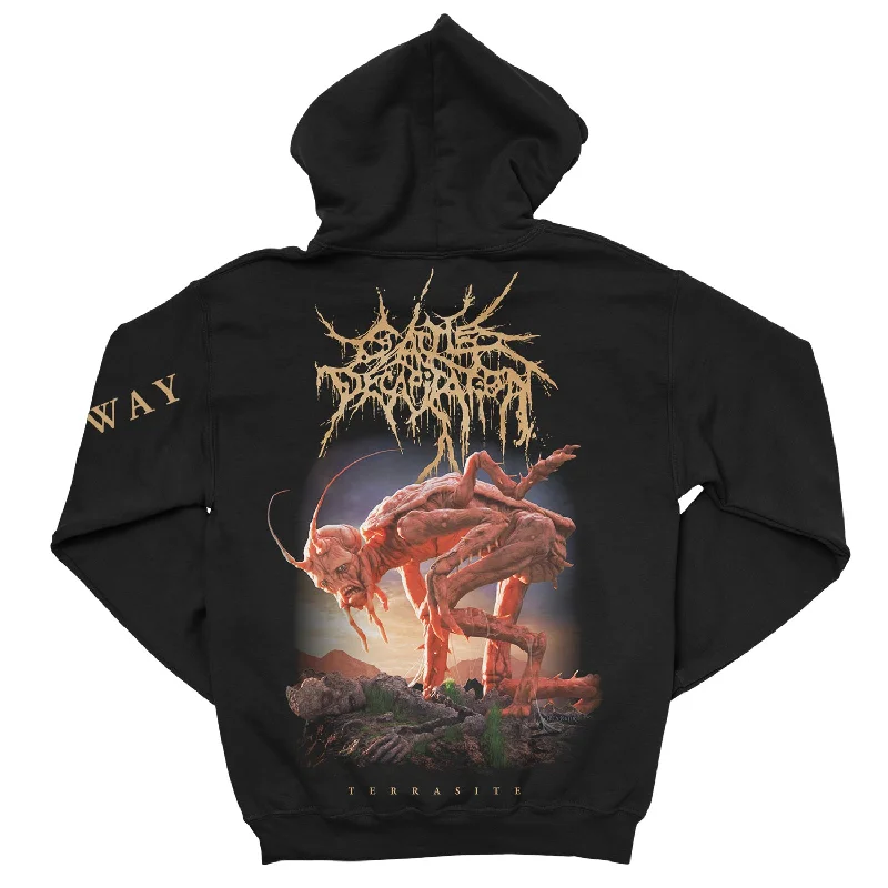 Cattle Decapitation "Terrasite" Zip Hoodie Cool Men's Skate