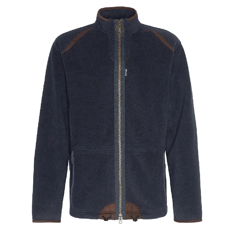 Barbour Langdale Fleece Jacket Navy Rugged Men's Outdoor 