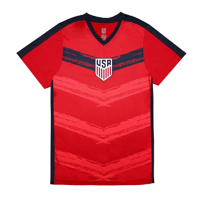 U.S. Soccer USMNT Kids Crossover Game Day Shirt Elegant Men's Cashmere