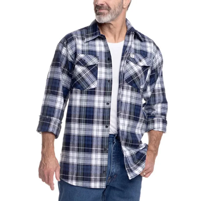 Premium Flannel Work Shirt British Gentleman Style