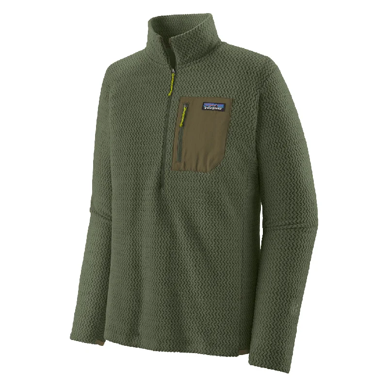 Patagonia R1 Air Zip Neck Torrey Pine Green Masculine Men's 