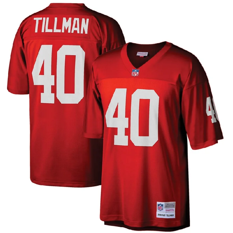 Pat Tillman #40 Arizona Cardinals Youth Mitchell & Ness NFL Stitched Jersey Tough Men's Military