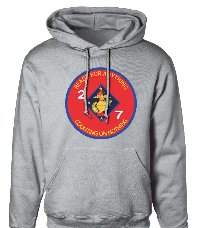 2nd Battalion 7th Marines Hoodie Lumberjack