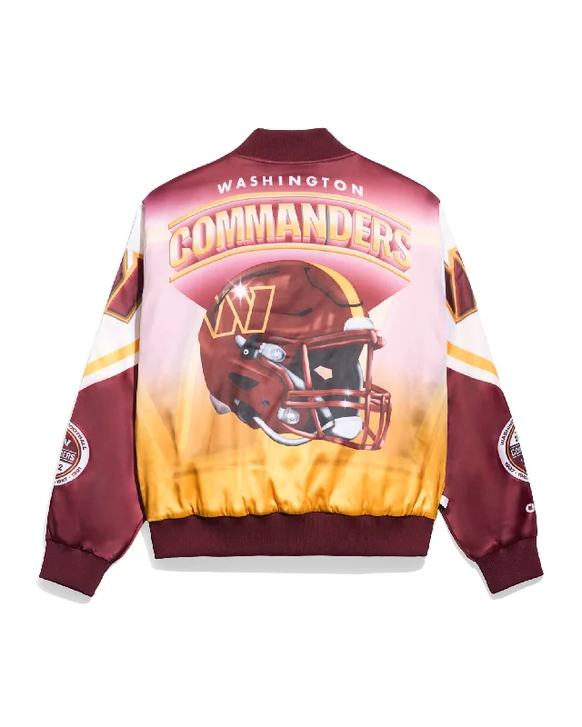 Washington Commanders Helmet Fanimation Jacket Vintage Men's 1970S Disco