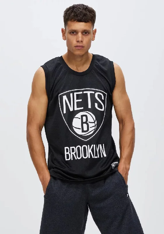 NBA Brooklyn Nets Patty Mills Mesh Jersey <br> 7K2M1SCA3-NYNPM Dapper Men's 1920S