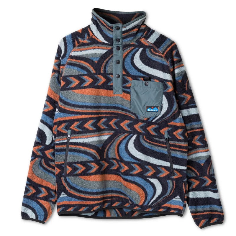 Kavu Teannaway Fleece Riven Stitch Hip Men's Retro