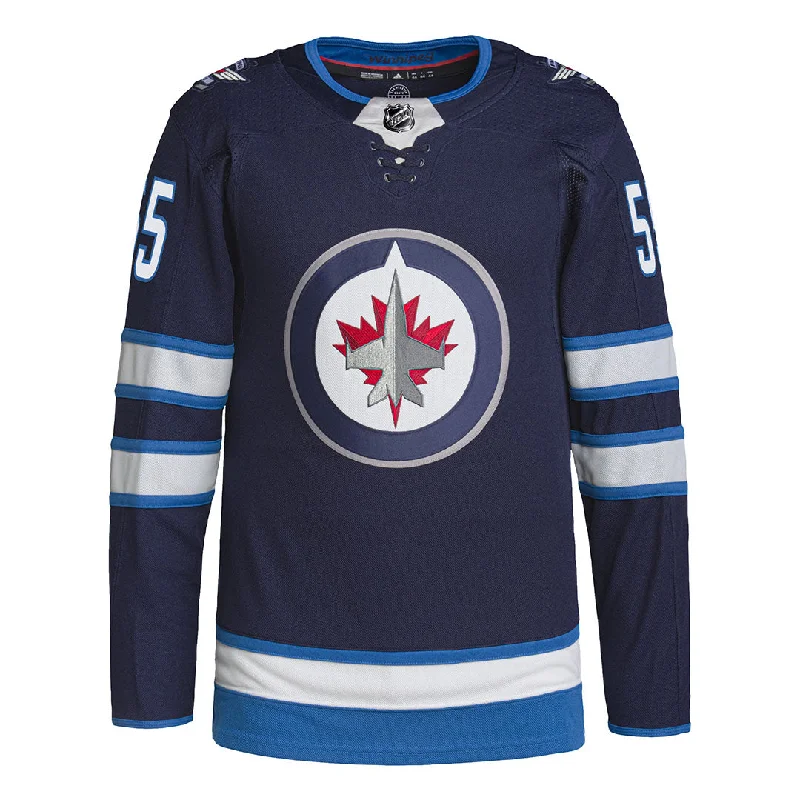 adidas - Men's Winnipeg Jets Mark Scheifele Home Jersey (HB6634) Stylish Men's Neon