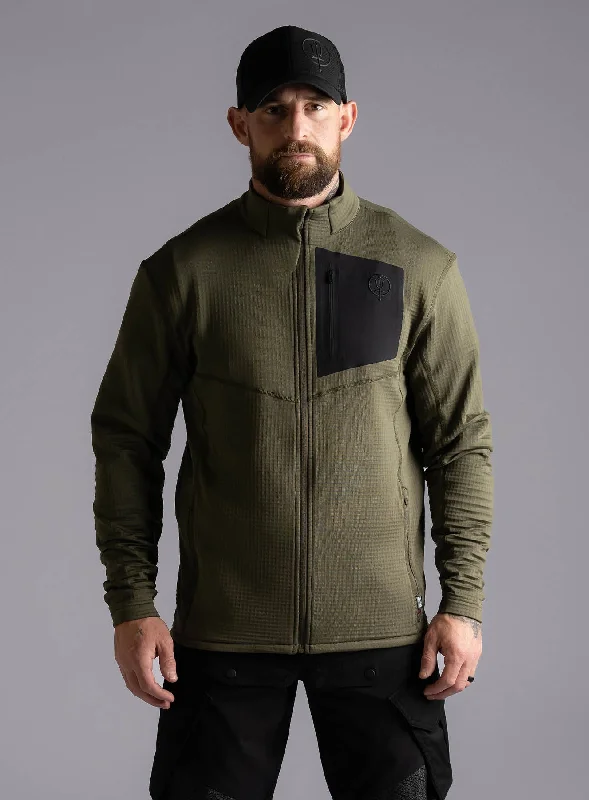 SIEGE TECH FLEECE FULL ZIP Refined Men's European