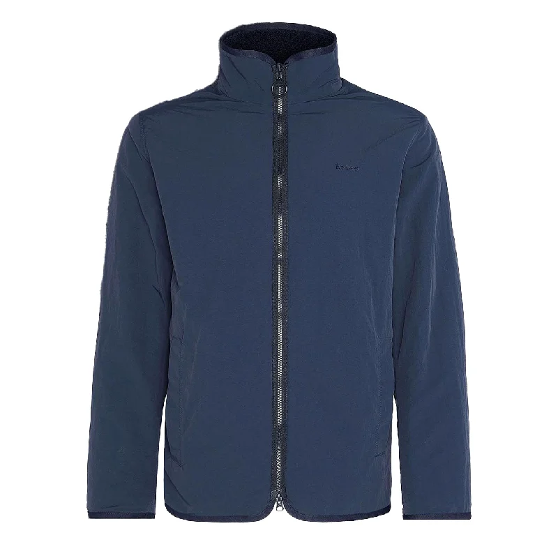 Barbour Reversible Fleece Jacket Navy Modern Men's 